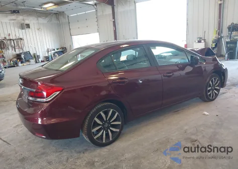 2015 Honda Civic Ex-L from USA, damaged, VIN 19XFB2F91FE097344